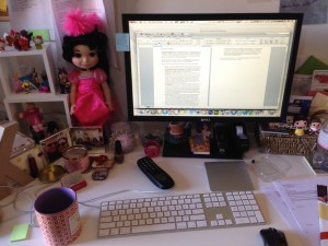 Kathy Garbera's writing desk