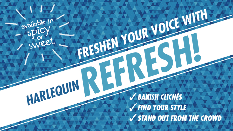 Harlequin Refresh logo