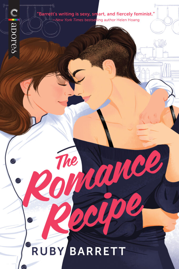 The cover of The Romance Recipe by Ruby Barrett