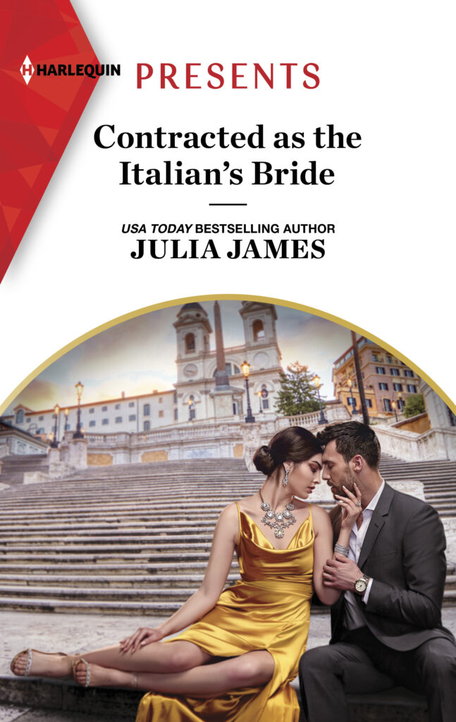 Cover image for Julia James' Contracted as the Italian's Bride