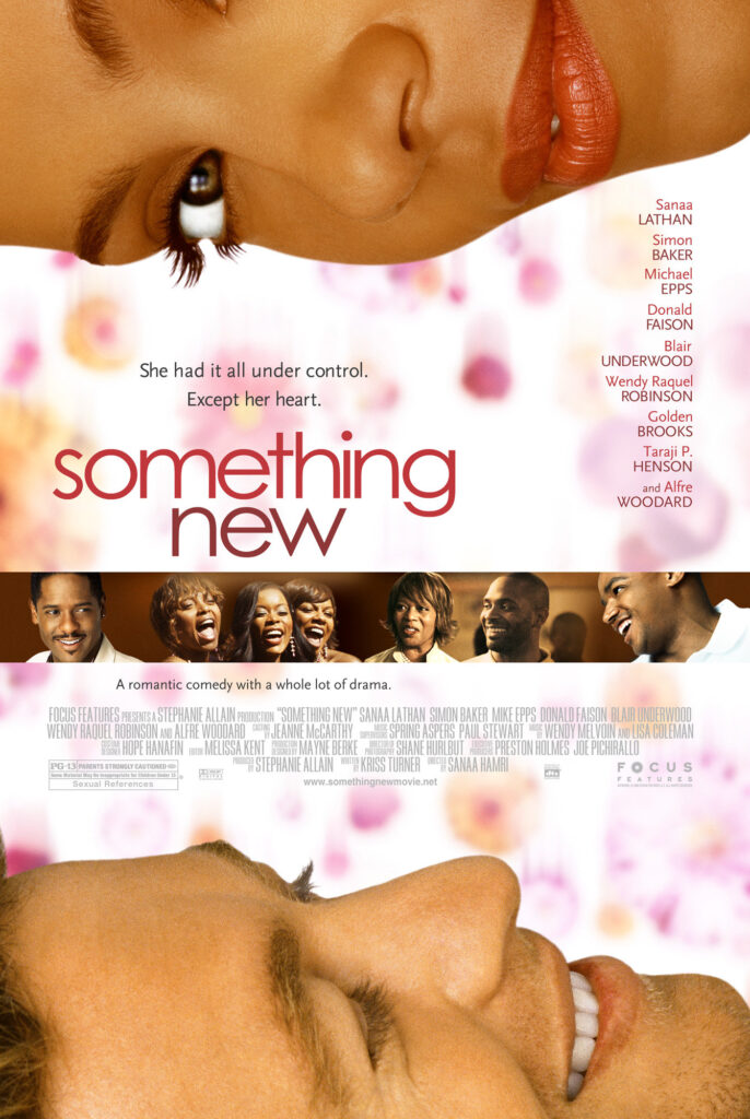 A movie poster for Something New (2006)