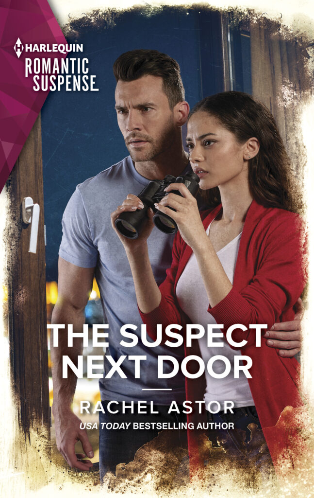 Cover image for Rachel Astor's The suspect next door.