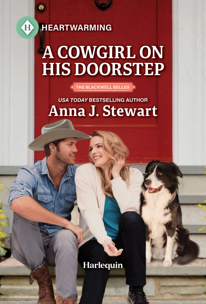 Cover image for Anna J. Stewart's A Cowgirl on his Doorstep