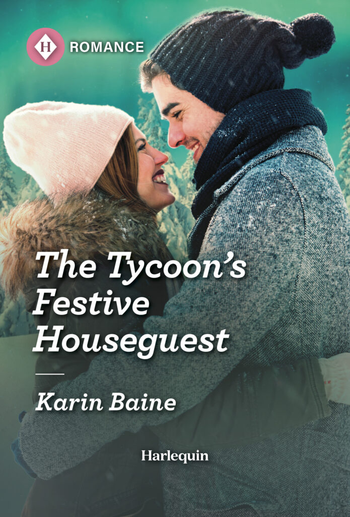 Cover image for the Tycoon's Festive Houseguest by Karin Baine