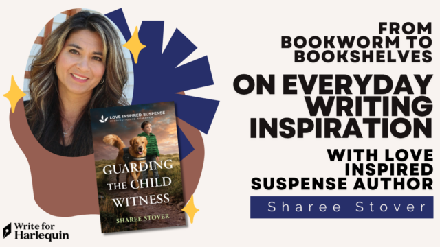From Bookworm to Bookshelves: On Everyday Writing Inspiration with Love Inspired Suspense Author Sharee Stover